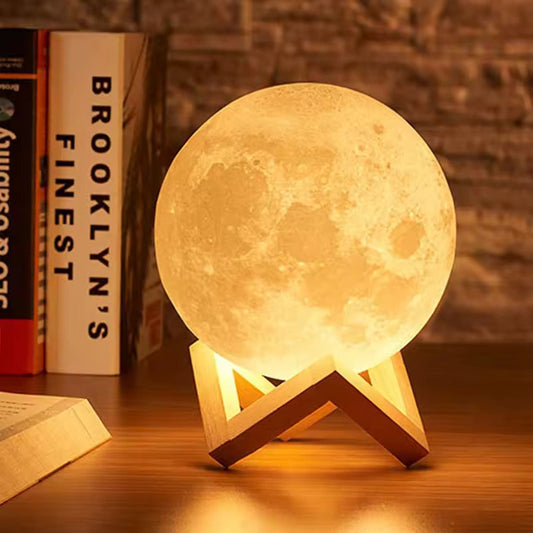 ضوء كتاب LED ضوء القمر ضوء المجرة، ضوء القمر الليلي، هدية عيد ميلاد للفتيات والأولاد والأطفال، ديكور غرفة النوم، إضاءة داخلية 